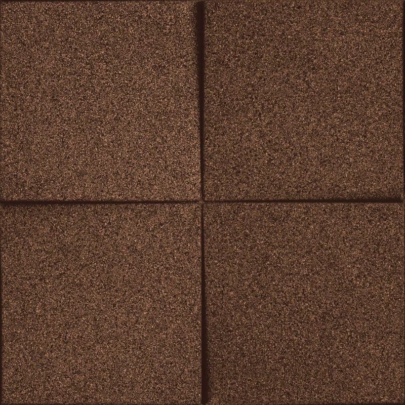 MURATTO CORK WALL DESIGN - ORGANIC BLOCKS - CHOCK - AUBERGINE