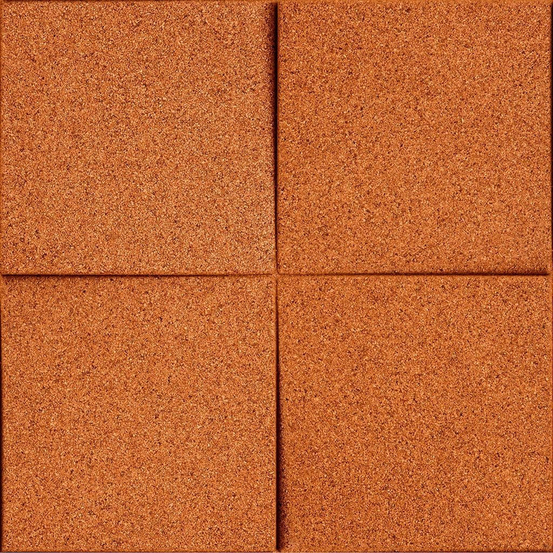 MURATTO CORK WALL DESIGN - ORGANIC BLOCKS - CHOCK - TURQUOISE