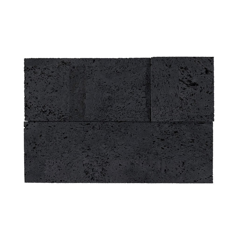 MURATTO CORK WALL DESIGN - CORK WALL DESIGN - CORK BRICKS - 3D - BLACK