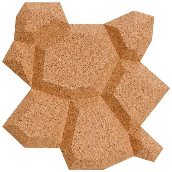 MURATTO CORK WALL DESIGN - ORGANIC BLOCKS - BEEHIVE - NATURAL