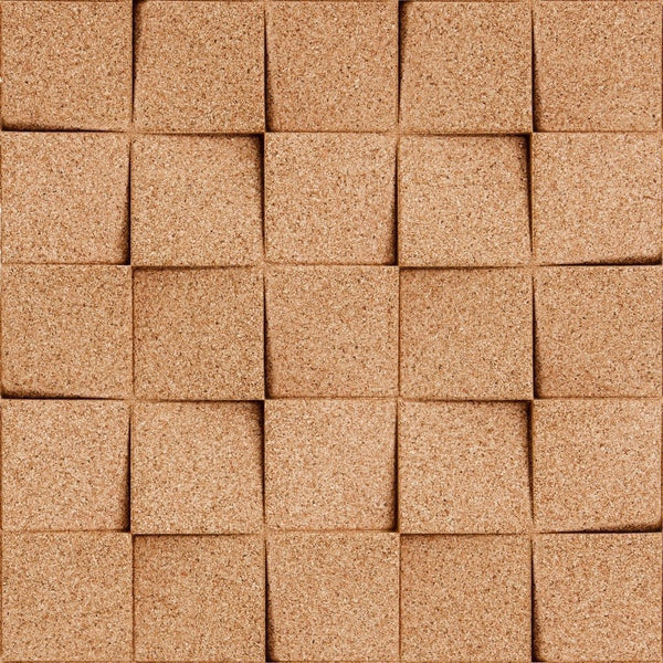 MURATTO CORK WALL DESIGN - ORGANIC BLOCKS - MINICHOCK - IVORY – Natural ...