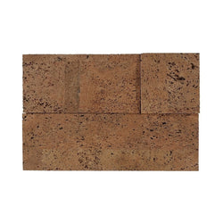 MURATTO CORK WALL DESIGN - CORK WALL DESIGN - CORK BRICKS - 3D - NATURAL