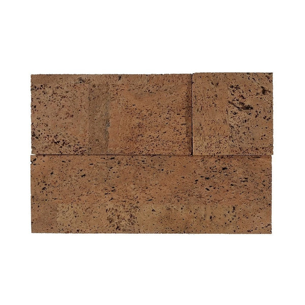 MURATTO CORK WALL DESIGN - CORK WALL DESIGN - CORK BRICKS - 3D - NATURAL