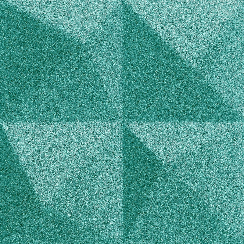 MURATTO CORK WALL DESIGN - ORGANIC BLOCKS - PEAK - TURQUOISE